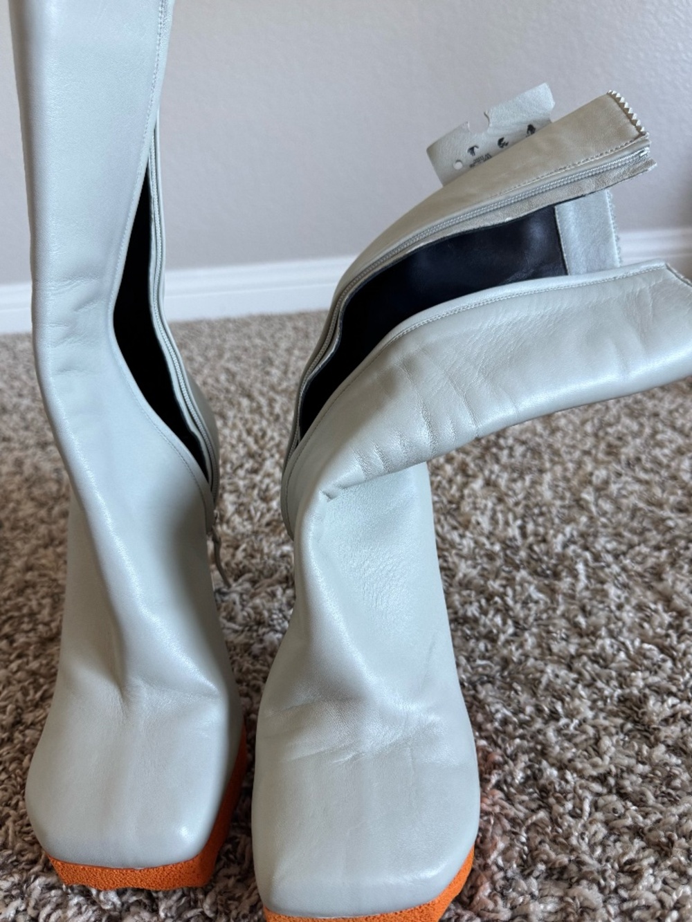 Women's boots by Off White 10/40 (us/euro).